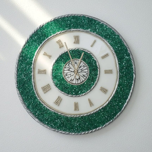 HBA0025 - Emerald Spiral Royale – Luxury Crystal Edition