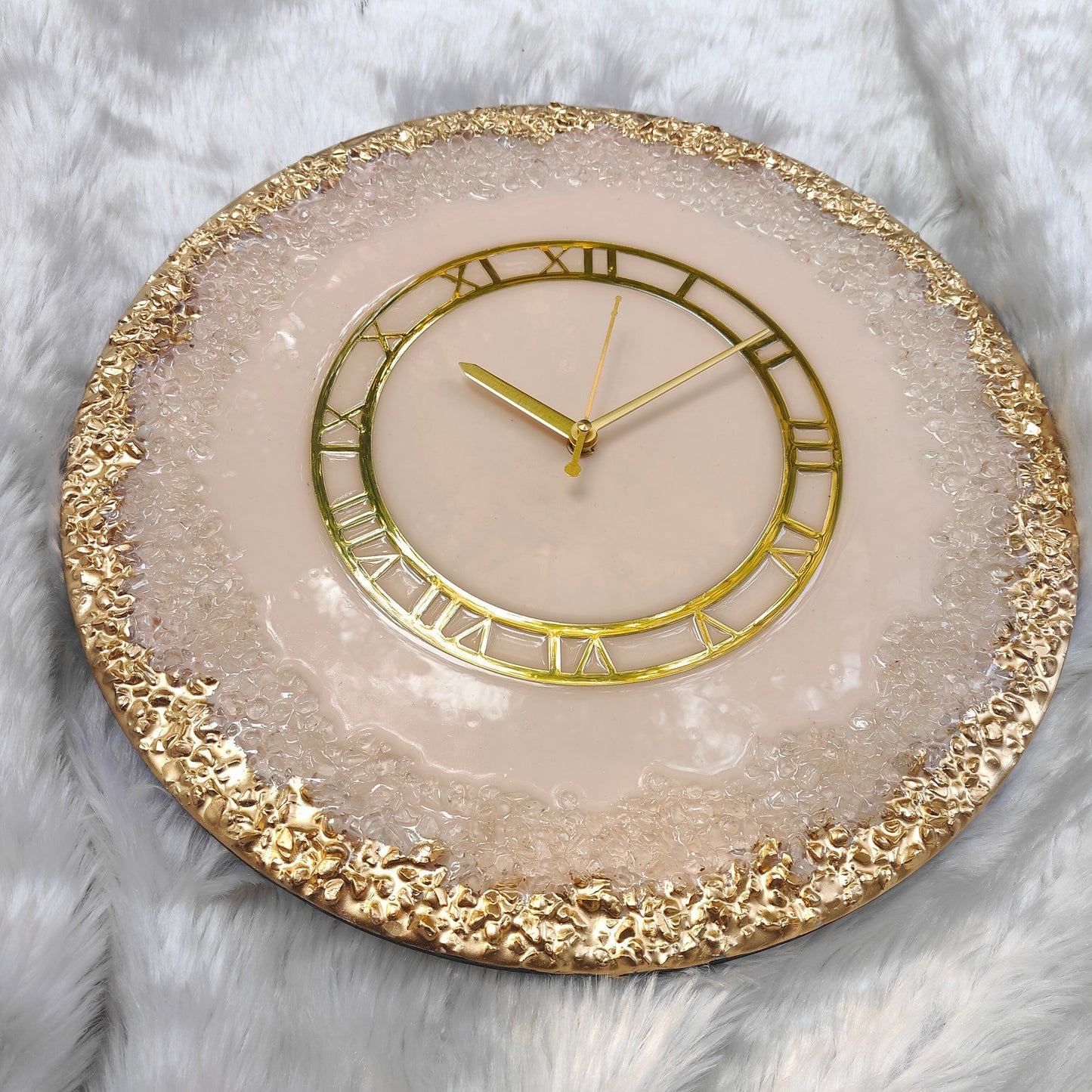 HBA0028 - Blush Aura Royale – Gold Crystal Edge Edition